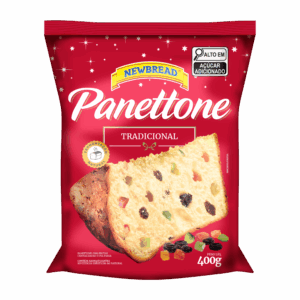 Panettone com Frutas Cristalizadas e Uva Passa - 400g