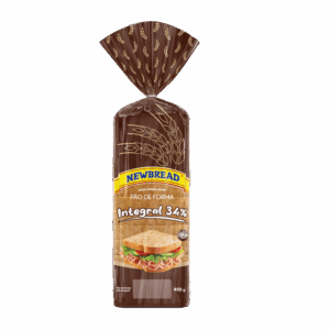 Pão de Forma Integral 34% - 450g