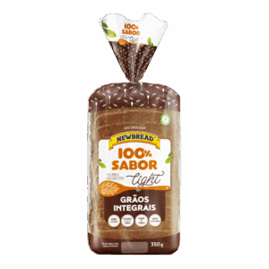 Pão de Forma 100% Sabor Light (Grãos Integrais e Zero Lactose) - 400g