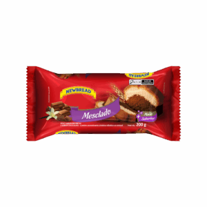 Bolo Mesclado (Baunilha e Sabor Chocolate) - 200g