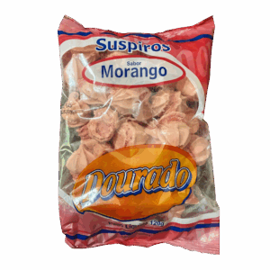 Suspiro Dourado de Morango - 120g