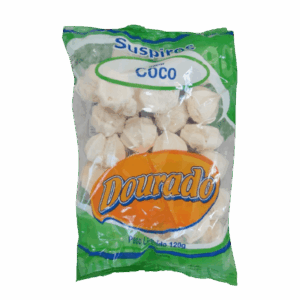 Suspiro Dourado de Coco - 120g