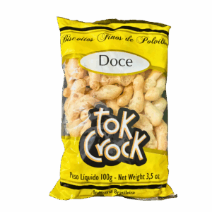 Biscoitos Finos de Polvilho Doce (Tok Crock) - 100g