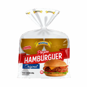 Pão para Hambúrguer - 400g
